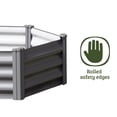 thumbnail image 6 of The Organic Garden Co Hakea 3.28' x 3.28' x 1' Metal Hex Garden Bed, 6 of 9