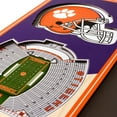 thumbnail image 3 of YouTheFan Clemson Tigers 6"x19" 3D Stadium View Banner, 3 of 6