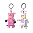 thumbnail image 2 of LEGO Pig & Bunny Keychain Lights + Raccoon Sticker, 2 of 6