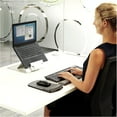 thumbnail image 5 of Fellowes - Gel Mouse Pad w/Wrist Rest, Nonskid, 6 1/4 x 10 1/8 -  Platinum/Graphite, 5 of 8