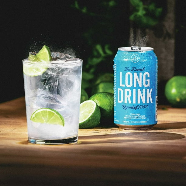 The Finnish Long Drink Legend of 1952 Traditional (355 ml can, 6