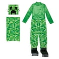 thumbnail image 5 of Minecraft Creeper Kids Deluxe Costume, 5 of 9