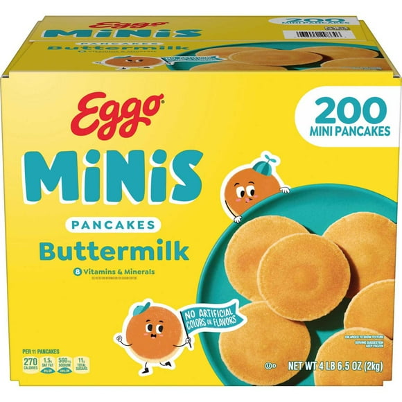 Eggo Minis Buttermilk Pancakes, 200 ct.