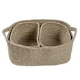thumbnail image 5 of Honey-Can-Do 3-Piece Set of Cotton Nested Texture Baskets, Champagne, 5 of 8