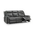 thumbnail image 16 of Rhodes 3-Piece Leather Manual Reclining Set, Assorted Colors, 16 of 23