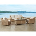thumbnail image 2 of Member's Mark Breck Fire Seating Set with Sunbrella Fabric, 4pc, 2 of 5