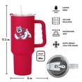 thumbnail image 5 of Logo Brands Fresno State Bulldogs Tumbler Set, 5 of 5