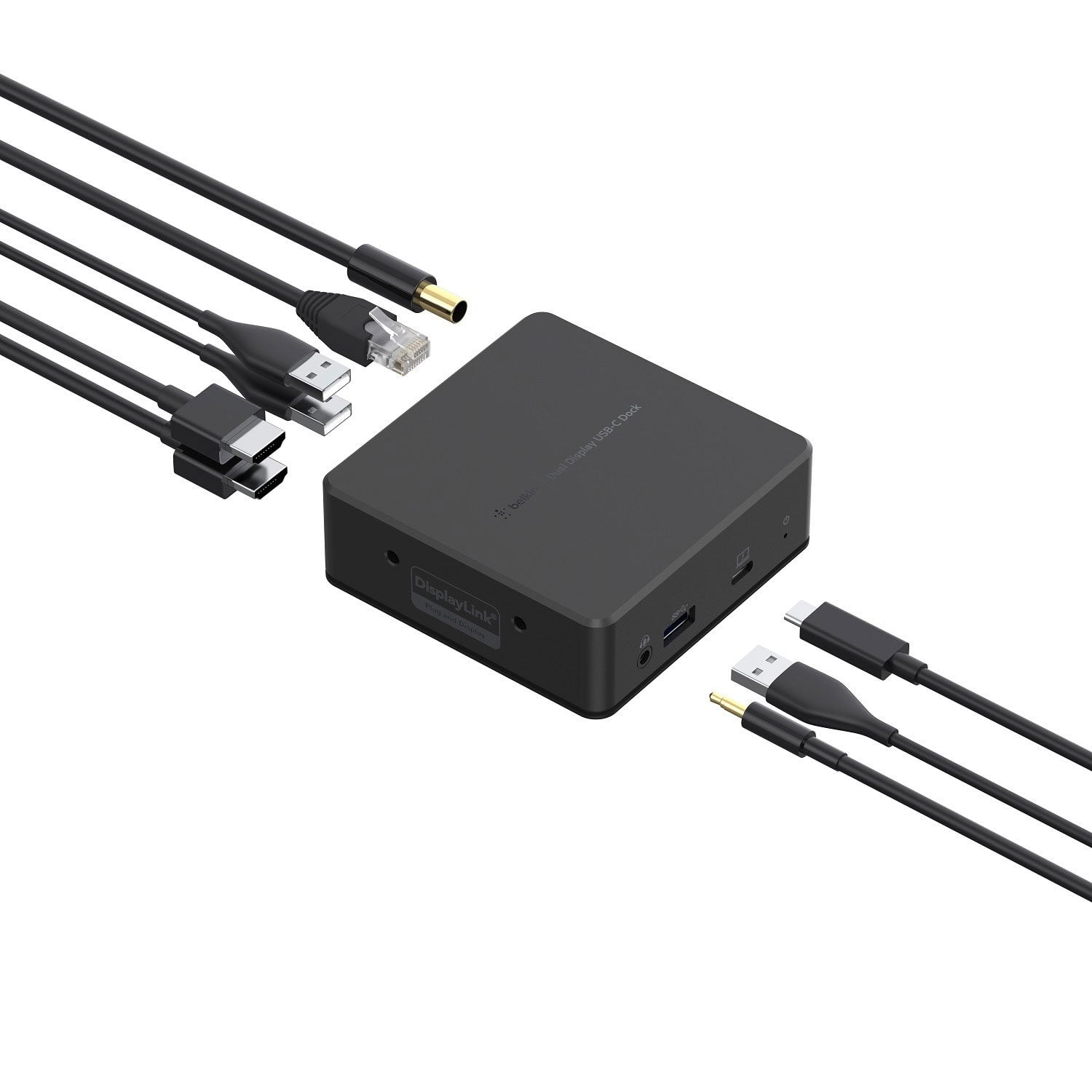 Belkin デュアルディスプレイ USB-C Dock(DisplayLink Belkin、DisplayLink対応USB-Cドックを発表 M1 Macで2台の外部