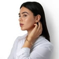 thumbnail image 5 of High Polish Knot Stud Earrings in 14K Gold, 5 of 6