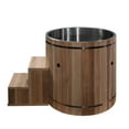 thumbnail image 2 of Dynamic SS Barrel 1-Person Cold Plunge Tub, 2 of 6