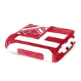 thumbnail image 5 of Logo Brands Indiana Hoosiers 60"x70" Super Plush Blanket, 5 of 6