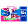 thumbnail image 10 of Always Radiant FlexFoam Heavy Flow Pads, Scented, Size 2, 64 ct., 10 of 10