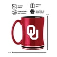 thumbnail image 3 of Logo Brands Oklahoma Sooners 14oz Relief Mug Set, 3 of 5