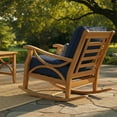thumbnail image 2 of Cambridge Casual Catalina Teak Deep Seating Rocker, 2 of 10
