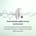 thumbnail image 4 of Jabra Enhance Select M2 Swift Comfortable Receiver-In-Ear (RIE) Hearing Aids - Silver, 4 of 9