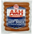 thumbnail image 1 of A&H Kosher Beef Hot Dogs, 2 oz, 21 ct., 1 of 7