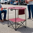 thumbnail image 2 of NFL 27.6" Round Tailgate Table with Shelf, 2 of 5