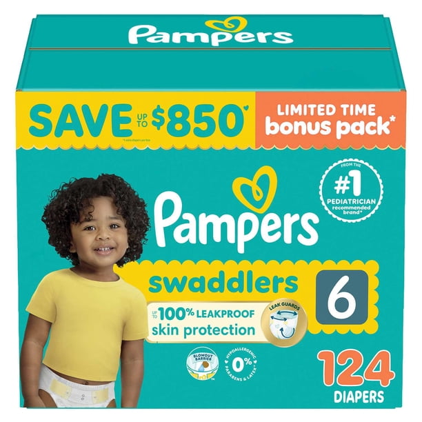 Pampers Swaddlers Diapers, Sizes Newborn-8 - Samsclub.com display picture 3