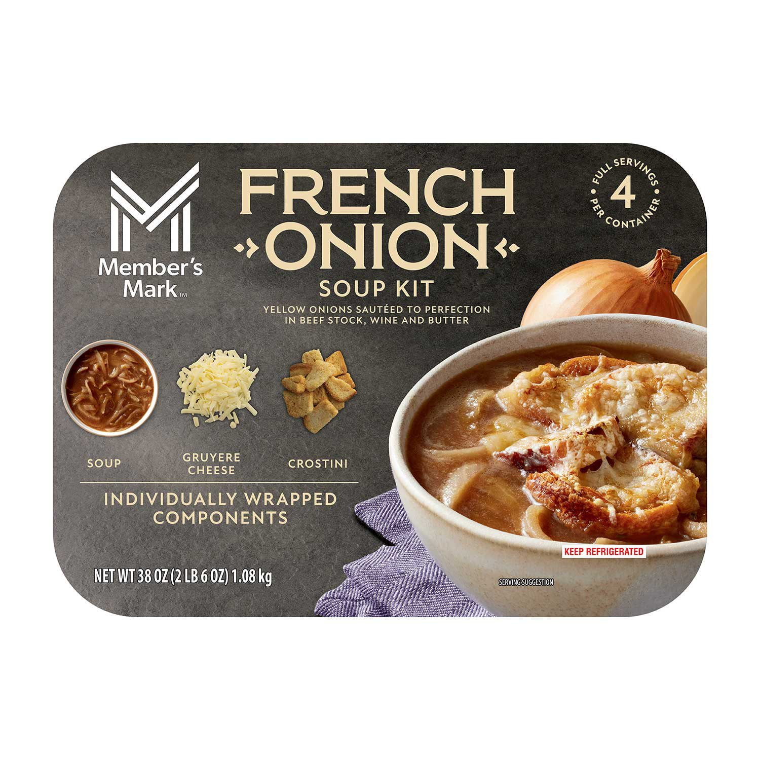 Member's Mark French Onion Soup Kit, 38 oz. - Samsclub.com