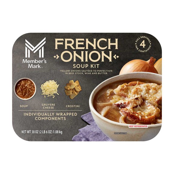 Member's Mark French Onion Soup Kit, 38 oz.