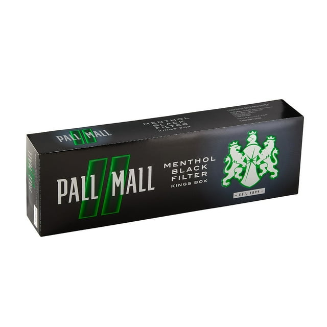 Pall Mall Black Menthol King Box 20 ct., 10 pk.