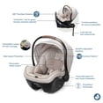 thumbnail image 2 of Maxi-Cosi Peri 180° Rotating Infant Car Seat, Choose Color, 2 of 10