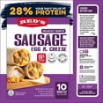 thumbnail image 3 of Red's Sausage Egg and Cheese Breakfast Burrito, Frozen, 10 ct., 5 oz. Each, 3 of 13