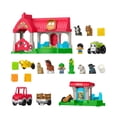 thumbnail image 4 of Fisher-Price Little People Horse Stable & Goat Yard Toddler Playset, 2 Vehicles & 16 Play Pieces, 4 of 4