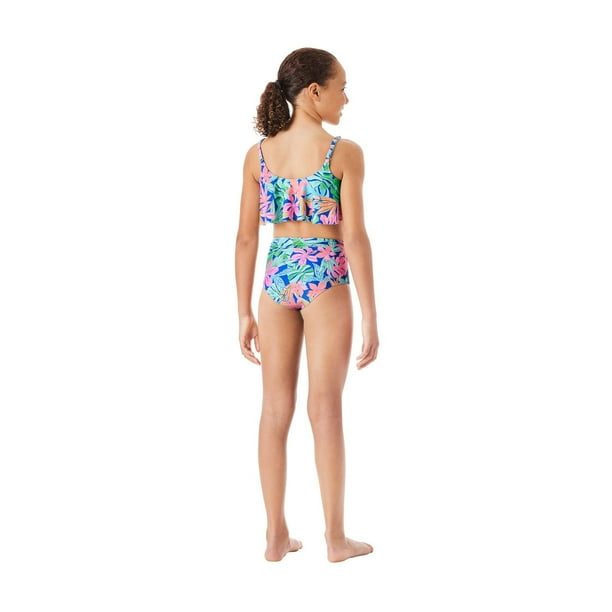 Member's Mark Girls 2-Piece Flounce Swim Set - Samsclub.com