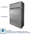 thumbnail image 7 of Seville Classics UltraHD Stacking Top Cabinet, 60” W x 24” D x 18.5” H, 7 of 12