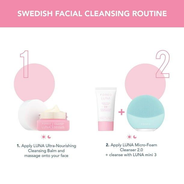 Swedish Skincare Essentials LUNA Mini 3 Set - Samsclub.com