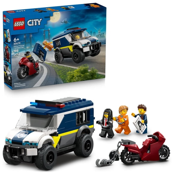LEGO City Police Prisoner Transport Van, 198 pc.