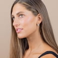 thumbnail image 5 of 0.46 CT. T.W. Diamond Swirl Earrings in 14K Two-Tone Gold, 5 of 5
