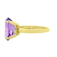 thumbnail image 3 of Solitaire Oval Gemstone Ring in 14K Gold, 3 of 6