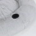 thumbnail image 6 of Fond + Found Large Cozy Plush Human Dog Bed, 68" x 38" x 10", 6 of 10