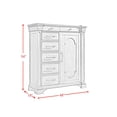 thumbnail image 2 of Society Den Paterson 6-Drawer or 7-Drawer Chest in Grey, 2 of 10