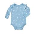 thumbnail image 5 of Member's Mark Baby 4-Pack Organic Cotton Bodysuit, 5 of 8