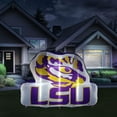 thumbnail image 3 of Logo Brands LSU Tigers Pre-Lit 7’x10’ Team Inflatable, 3 of 6