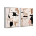 thumbnail image 1 of Strings Attached Set Neutral Abstract Canvas Print by Oliver Gal Prints, 1 of 4