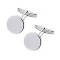 thumbnail image 1 of Men's Cufflinks in Sterling Silver, 1 of 3