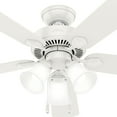 thumbnail image 7 of Hunter 52 inch Swanson Matte Black Ceiling Fan with LED Light Kit and Pull Chain, 7 of 9
