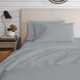 thumbnail image 2 of Purity Home 100% Organic Cotton Brushed Percale Sheet Set, Assorted Sizes, 2 of 9