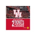 thumbnail image 1 of NCAAF University of Houston Football, Two (2) 200-Level East Endzone Tickets + 1 Blue Parking Pass eVoucher, 1 of 1