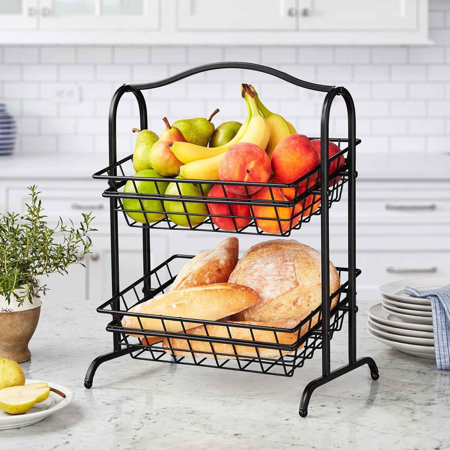 Member's Mark 2-Tier Fruit Basket Stand - Samsclub.com