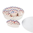 thumbnail image 8 of Member's Mark 6-Section Bamboo Melamine Serving Platter with Lazy Susan Base and Storage Lid, 8 of 8