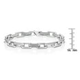 thumbnail image 4 of Mens Paperclip Bracelet in Stainless Steel, 4 of 5