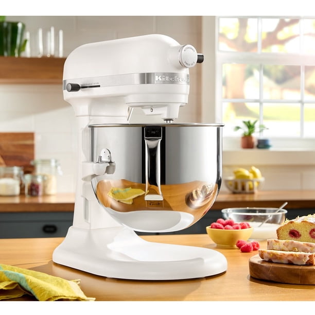 ‼️限定セール‼️kitchenaid heavy duty ホワイト KitchenAid 7 Quart Bowl-Lift Stand Mixer with Stainless Steel Bowl