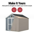 thumbnail image 5 of Handy Home Products Gable 8' x10' Outdoor Wooden Shed, Choose Installation, 5 of 7