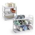 thumbnail image 1 of YouCopia Bottle Mug and Plate Organizer, 2-Piece Set, 1 of 7