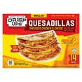 thumbnail image 1 of CrispUps Grilled Chicken Quesadillas, Frozen, 2.33 oz., 14 ct., 1 of 7